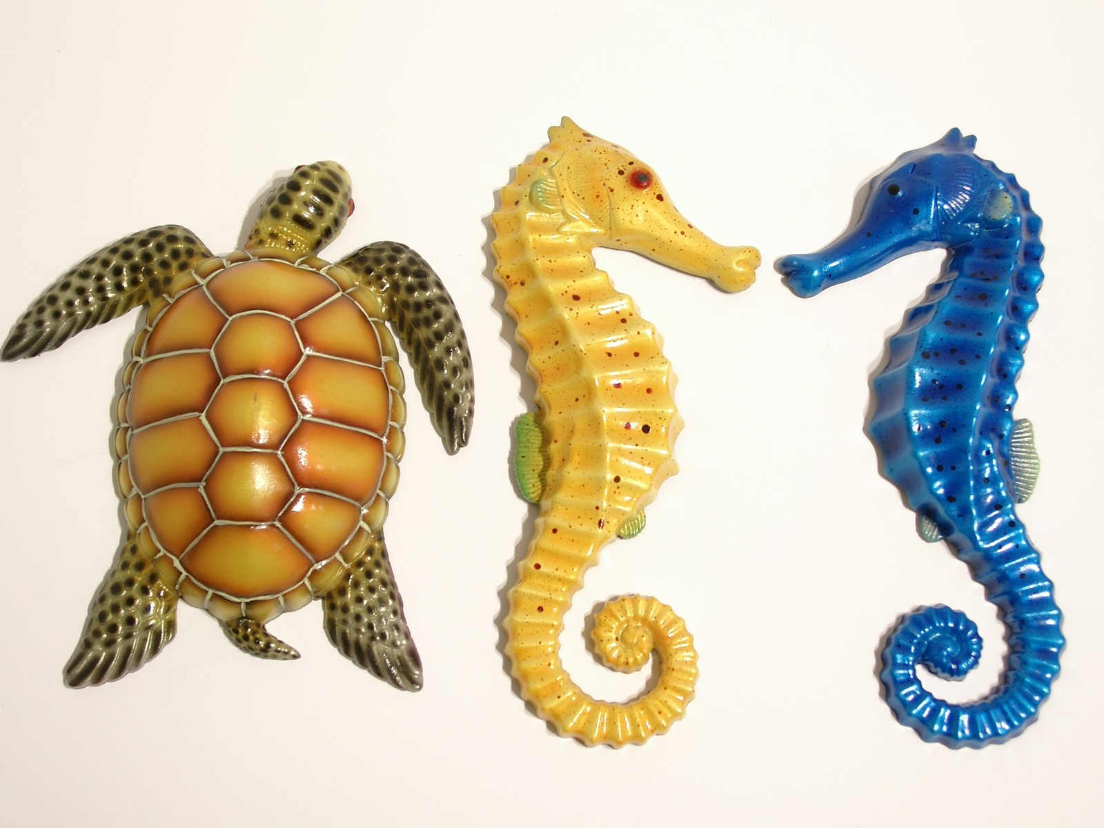 Dyrefigurer - Ænder Box og Søhest Hængende Dyrfigurer