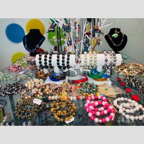 Armbånd - Læder & Skull - Tigerøje & Karneval Armbånd mv