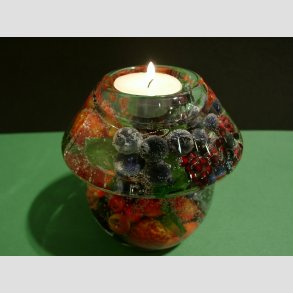 Brugskunst - Glas Drømmelys - Noblesse & Fyrfadslys Karuseller