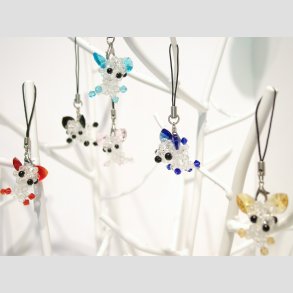 Hængende Glas Figurer - Små Krystal Glas - Charm Vedhæng