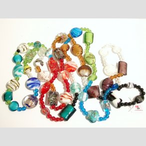 Glas Perler - Håndlavet Millefiori Glasperler & Andre Glasperler