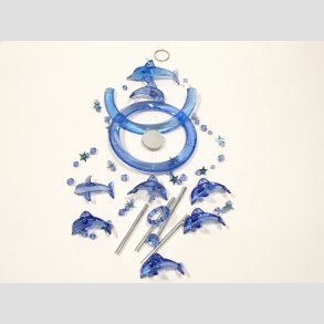 Vindspil - Plast Mobile Delfin Uroer mv.