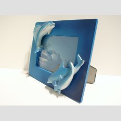 Fotoramme Med Delfiner - Foto: 9x13cm
