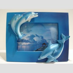 Fotoramme Med Delfiner - Foto: 9x13cm