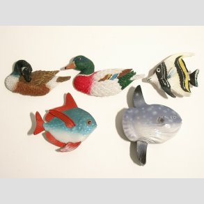 Maritime - Polystone Magneter - 6-9cm