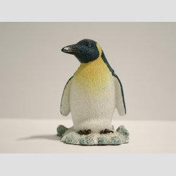 Pingviner - Sort/Gul/Hvid - 7cm