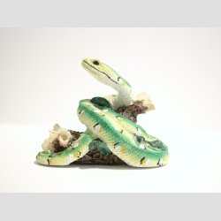 Krybdyr - Slange - Lysegrn - 6cm