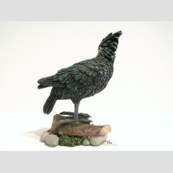 Kakadue - Sort - 13cm