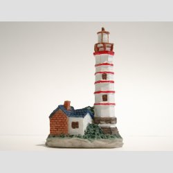 Fyrtrn Med et Sidehus - 9cm