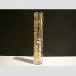 Krystal Vaser og Skl - Klar/Guld