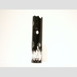 Krystal Vaser og Skl - Sort/Klar Transparent