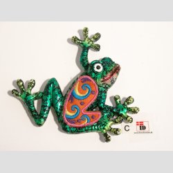 Dyrefigurer - Magnet - Stof mix - Fr - 10cm