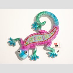 Dyrefigurer - Magnet - Stof mix - Firben/�gler - 11cm