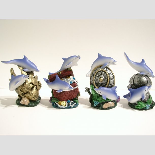 Dyrefigur - Delfiner - 9cm