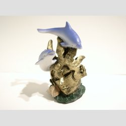 Dyrefigur - Delfiner - 9cm