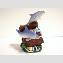 Dyrefigur - Delfiner - 9cm