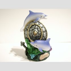 Dyrefigur - Delfiner - 9cm