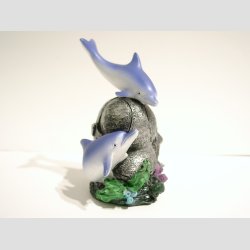 Dyrefigur - Delfiner - 9cm