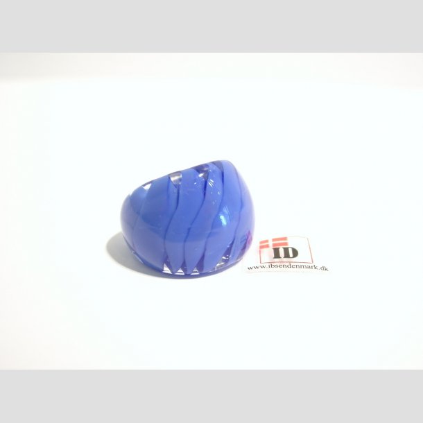 Glas Ringe - Med Blge - 18mm 1