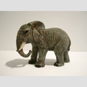 Dyrefigur - Elefant - 7x9cm