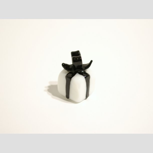 Glas Gave Pakker - Hvid/Sort - Sorte Sljfer  Mini