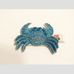 Dyrefigur Magnet - Polystone Glitter Magneter - 5cm