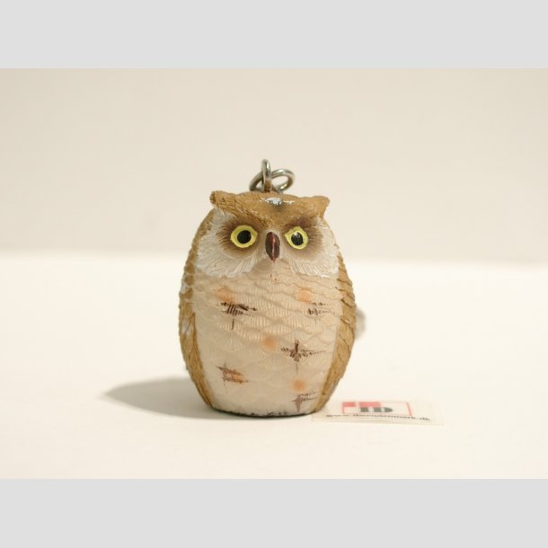Dyrefigur - Ngleringe - Ugle - 9cm (Figur 3,50cm) N&oslash;glering4