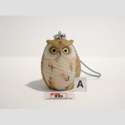 Ugle Figur Vedhng - Ugle 3cm