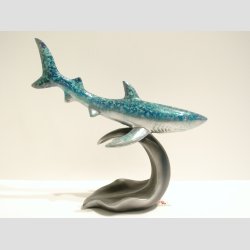 Haj p Blge - Bl/Slv - L,H20cm x B7cm