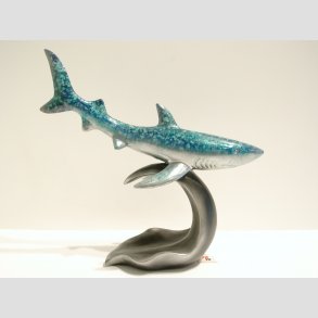 Haj p Blge - Bl/Slv - L,H20cm x B7cm