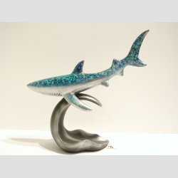 Haj p Blge - Bl/Slv - L,H20cm x B7cm