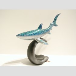 Haj p Blge - Bl/Slv - L,H20cm x B7cm