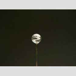 Nipsenle - Gammeldags Glas Spiral Kugler - Klar/Farver - 7cm