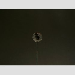 Nipsenle - Gammeldags Glas Spiral Kugler - Klar/Farver - 7cm