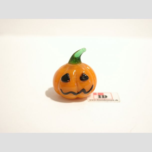 Halloween Grskar Glasfigur - Med Ansigt - 2 Strrelser Mini