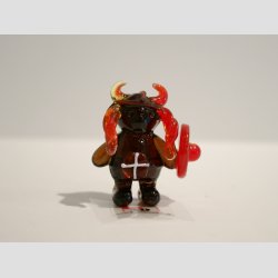 Vikinger - Thor &amp; Freydis I Glas - 4cm