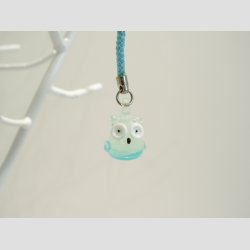 Glas Figurer - Tiny Vedhng - 10cm (med snor)