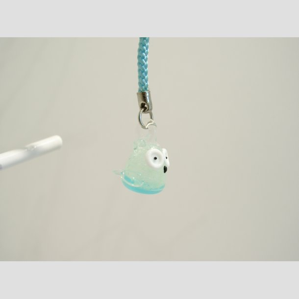 Glas Figurer - Tiny Vedhng - 10cm (med snor) ID Deko1