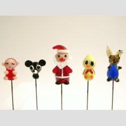 Glasfigurer - Glas Nipsenle - 6-8cm