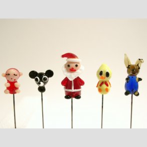 Glasfigurer - Glas Nipsenle - 6-8cm