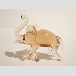 Glasdyr - Glas Elefanter - 4 Asst. - Mini 4-5cm