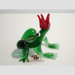 Fr - Glas Fr - Med Rd Krone - 5cm