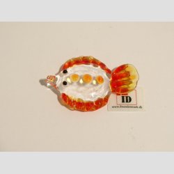 Glas Rdsptter - Mini - 5cm