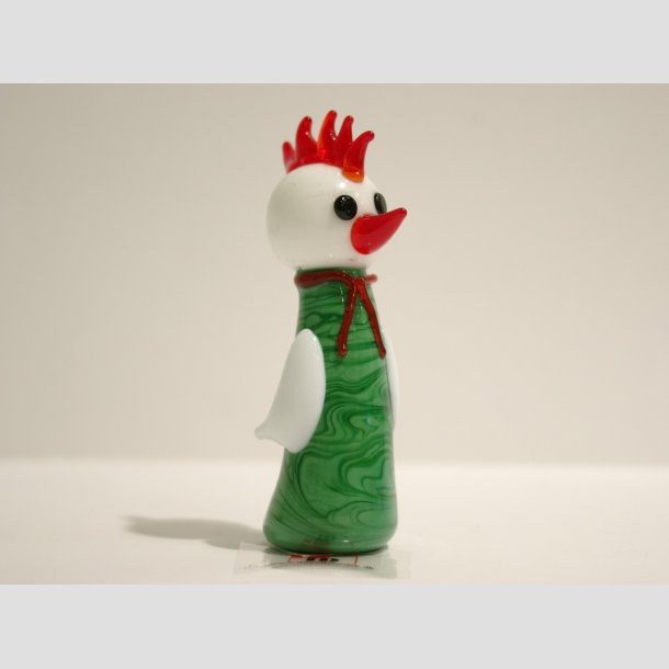 Glas Kylling - Grn/Hvid - Dreng &amp; Far - 5-7cm Stor