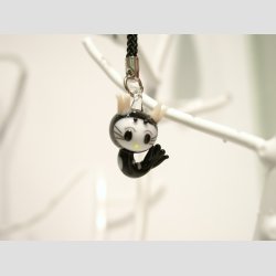 Glas Figurer - Tiny Vedhng - 9cm (med snor)