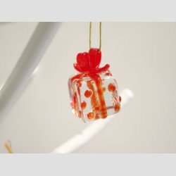 Julepynt - Hngende Glas Mini Julepynt - 3cm