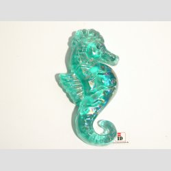 Glaskunst - Glas Shest - 8 Skindende Farver - 12cm