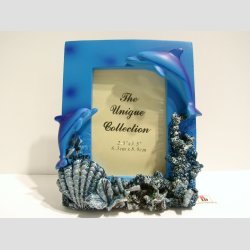 Fotoramme Med Delfiner - Foto: 6x9cm