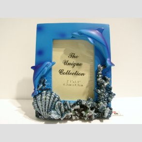 Fotoramme Med Delfiner - Foto: 6x9cm