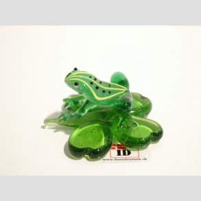 Glasfigur - Fr p Firklver - 5cm